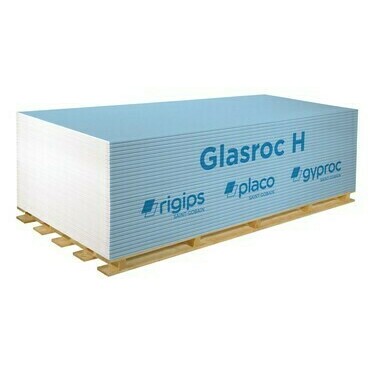 Deska sádrová Rigips Glasroc H 12,5×1 250×2 000 mm