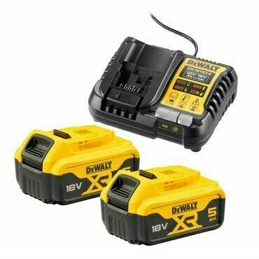 Akumulátory + nabíječka DeWALT DCB1104P2