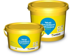 Hmota hydroizolační weber vodoizol 2K 9,5 kg