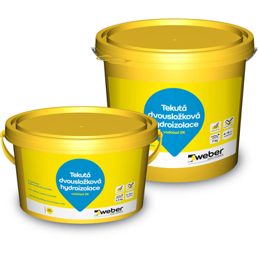 Hmota hydroizolační weber vodoizol 2K 9,5 kg