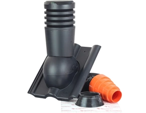 Komplet odvětrací Betonpres DN125 antracit