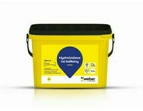 Hmota hydroizolační weber terizol 4,5 kg