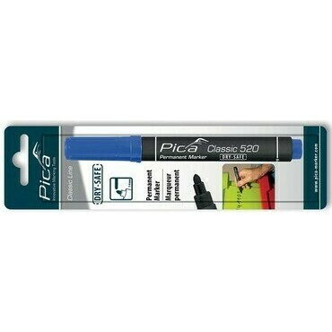 Značkovač permanentní Pica Classic 520 modrý
