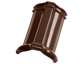 Hřebenáč drážkový Tondach glazura amadeus hnědá Hranice