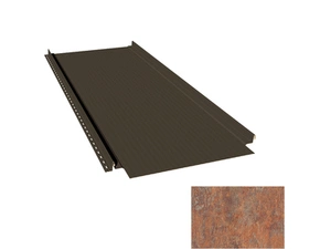 Krytina plechová LINEDEK 485 Micro Imitace MIC04 corten světlý Cut