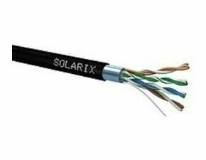 Kabel instalační Solarix CAT5e FTP stíněný PE 100 m