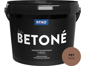 Stěrka dekorativní Roko Betoné P87 Sorrel 14 kg