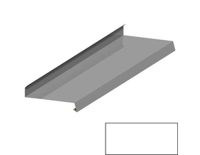 Oplechování římsy RS250A SP 25 RAL 9010 bílá