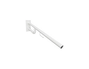 Úchyt sklopný Bemeta Help s držákem TP 850 mm bez krytky bílá