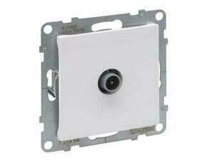 Zásuvka anténní hvězda koncová Legrand Suno TV bílá