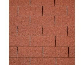 Šindel asfaltový IKO 2.0 Superglass 10 cihlově červená 2,0 m2