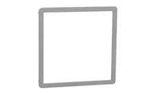 Rámeček dekorativní Schneider Electric Unica Nová Studio Outline jednonásobný aluminium