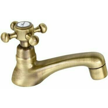 Baterie umyvadlová stojánková Sapho Antea 3206 pouze studená voda bronz