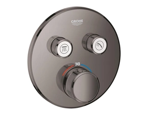 Baterie podomítková termostatická Grohe Grohtherm SmartControl 2-cestná Hard Graphite 29119A00
