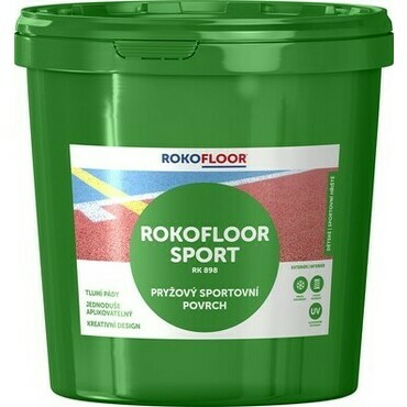 Povrch sportovní Rokofloor Sport zelený, 12 kg/bal.