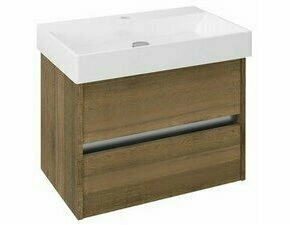 Skříňka umyvadlová 670×515×430 mm dub Sherwood NR070-1515