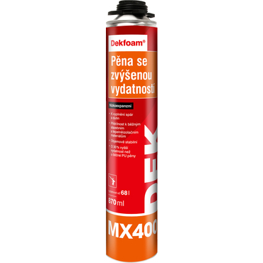 Pěna se zvýšenou vydatností DEKFOAM MX400 870 ml