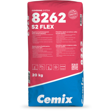 Lepidlo cementové C2TE S2 Cemix 8262 S2 FLEX 25 kg