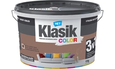Malba interiérová HET Klasik Color hnědý čokoládový, 4 kg