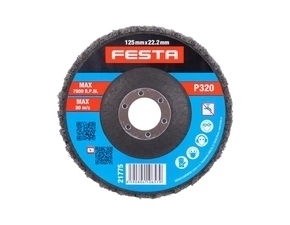 Kotouč brusný lamelový Festa 125×22,2 mm 320 (extra jemný)