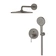 Systém sprchový Grohe Essence s Rainshower Mono 310 kartáčovaný Hard Graphite 25287AL0