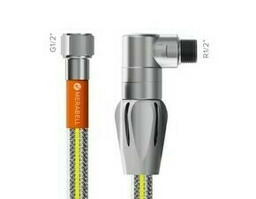 Hadice flexi Merabell Gas Profi R1/2"–G1/2" s ventilem a bajonetem 100 cm
