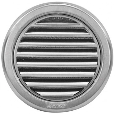 Mřížka větrací se sítí HACO NVM 100 mm nerez
