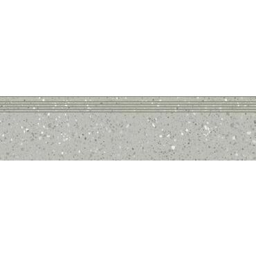 Schodovka Rako Porfido 30×120 cm šedá DCPVF811