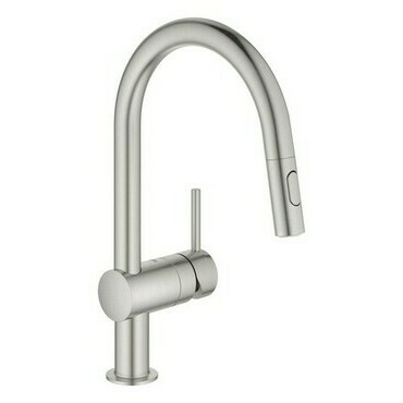 Baterie dřezová stojánková Grohe Minta SuperSteel 32321DC2