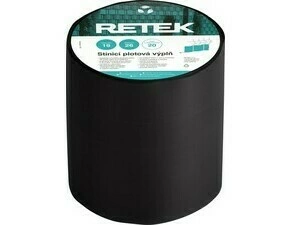 Plotová výplň stínicí RETEK PREMIUM tmavě hnědá RAL 8019 (26 m/bal.)