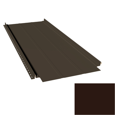 Krytina plechová LINEDEK 485 Rib 2M295 hnědá