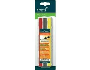 Tuhy náhradní hranaté Pica BIG Dry černé/červené/žluté 12 ks