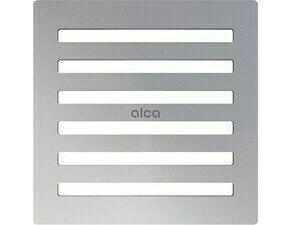 Mřížka designová Alca MPV003 102×102 mm nerez lesk