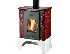 Kamna krbová Haas+Sohn EMPOLI černá/bordeaux