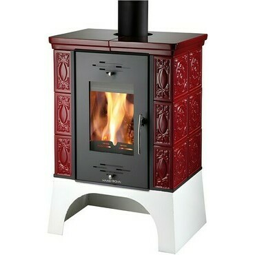 Kamna krbová Haas+Sohn EMPOLI černá/bordeaux