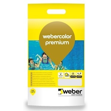 Hmota spárovací webercolor premium cement 5 kg