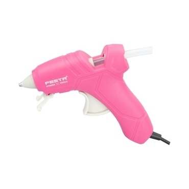 Pistole tavná Festa POWER x TOOLS 15 W růžová