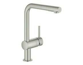 Baterie dřezová stojánková Grohe Minta SuperSteel 30274DC0