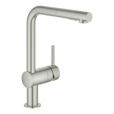 Baterie dřezová stojánková Grohe Minta SuperSteel 30274DC0