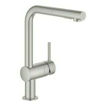 Baterie dřezová stojánková Grohe Minta SuperSteel 30274DC0
