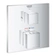 Díl nadomítkový Grohe Grohtherm Cube chrom s přepínačem 24154000
