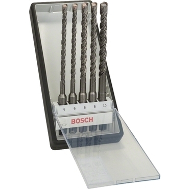Sada vrtáků do betonu Bosch SDS plus-5 6–10 mm 5 ks
