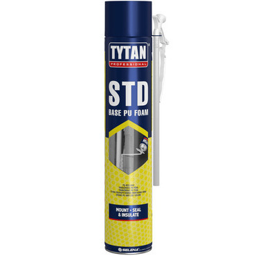 Pěna montážní Tytan STD BASE PU FOAM trubičková 670 ml