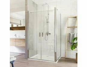 Dveře sprchové + boční stěna Mereo Lima CK87513K 1 200×1 000 mm chrom/čiré sklo