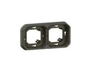 Rámeček Legrand Plexo dvojnásobná antracit