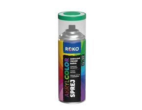 Barva akrylová vrchní Roko AKRYCOLOR Sprej tyrkysová zelená, 400 ml