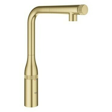 Baterie dřezová stojánková Grohe Essence SmartControl kartáčovaný Cool Sunrise 31615GN0