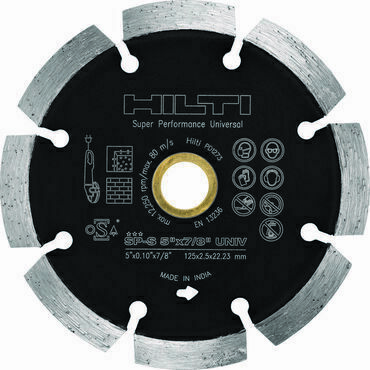 Kotouč DIA Hilti SP-S Universal 125×22,23×2,5×10 mm