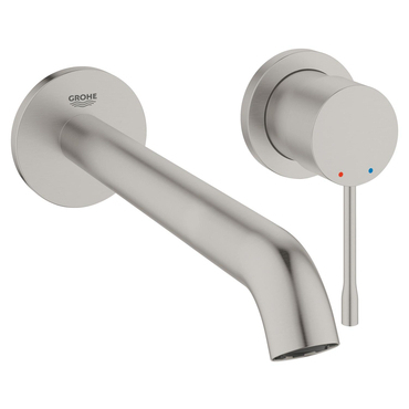 Baterie umyvadlová podomítková Grohe Essence 2 otvory, velikost L SuperSteel 29193DC1