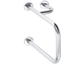 Madlo podpěrné k umyvadlu Bemeta Help 516 mm pravé, s krytkou nerez lesklý